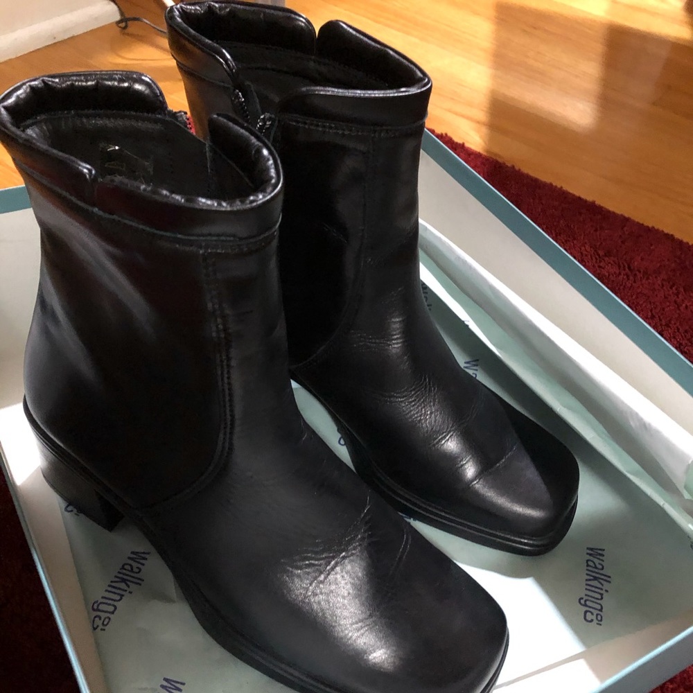 Black Walking Co. boots